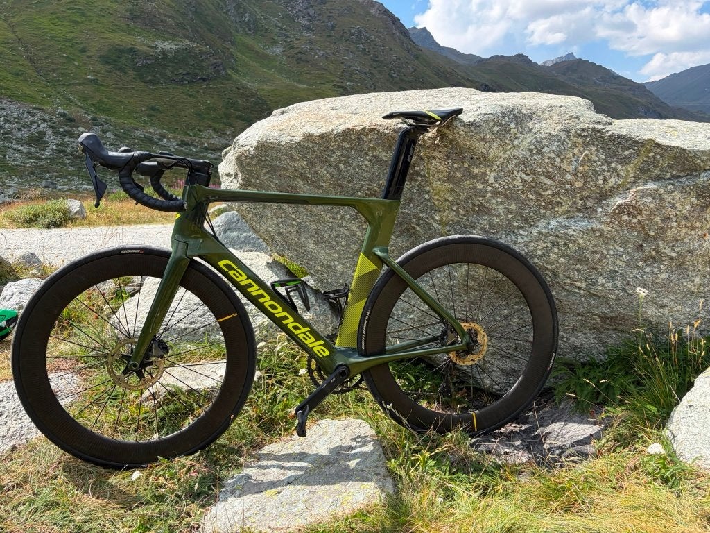Cannondale SystemSix – maat 58 – Mavic carbonwielen, Fietsen en Brommers, Carbon, Heren, Zo goed als nieuw, 57 tot 61 cm