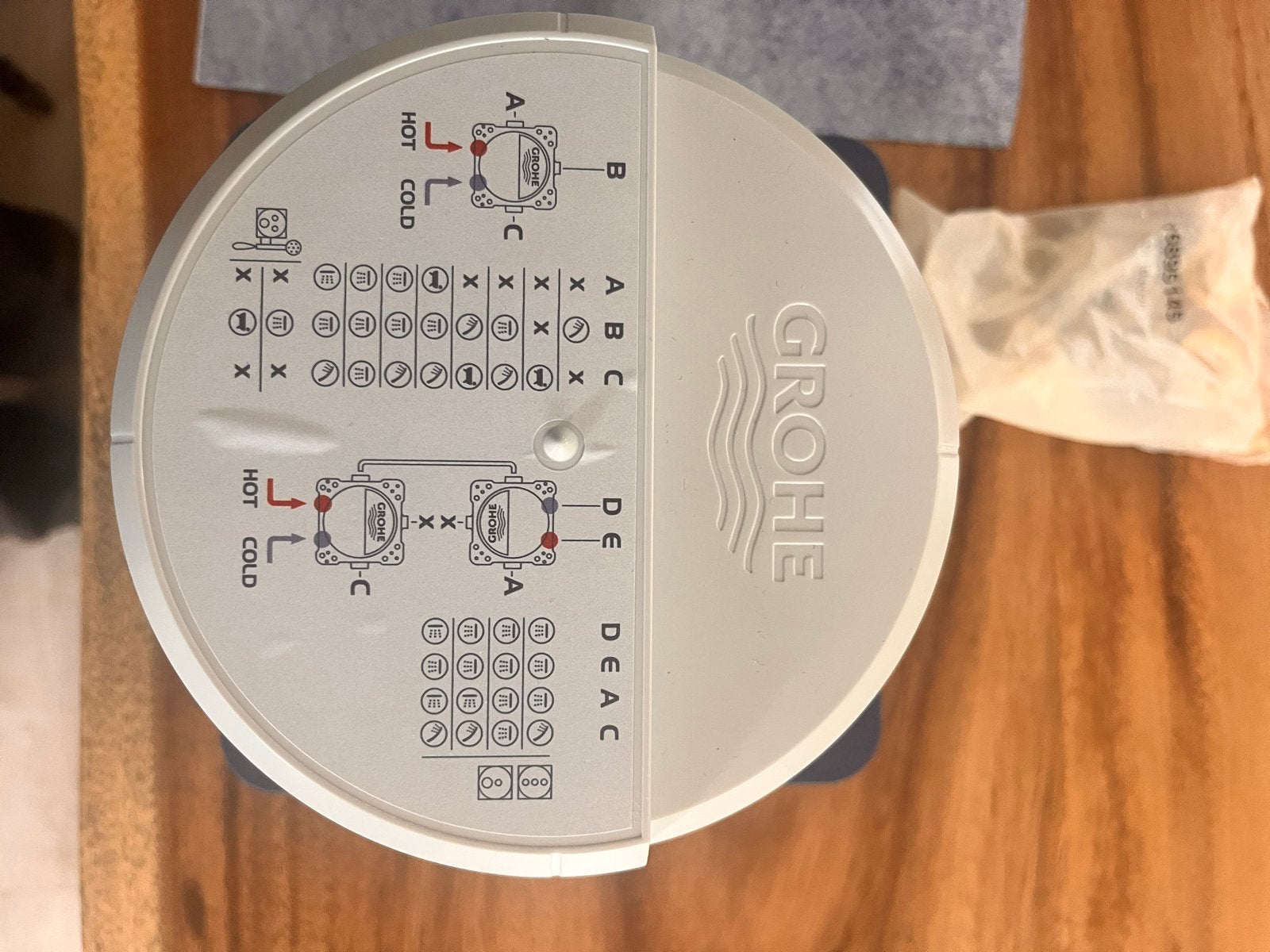 Grohe Professional Inbouwmengkraan Rapido 35604000, Ophalen, Nieuw, Douche