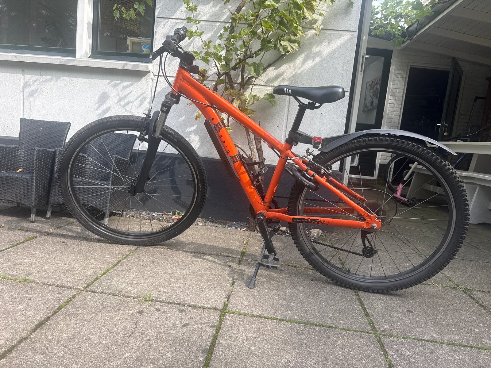 Rockrider ST500 - 26 inch - Oranje mountainbike, Fietsen en Brommers, Gebruikt, Hardtail, Ophalen, Overige merken