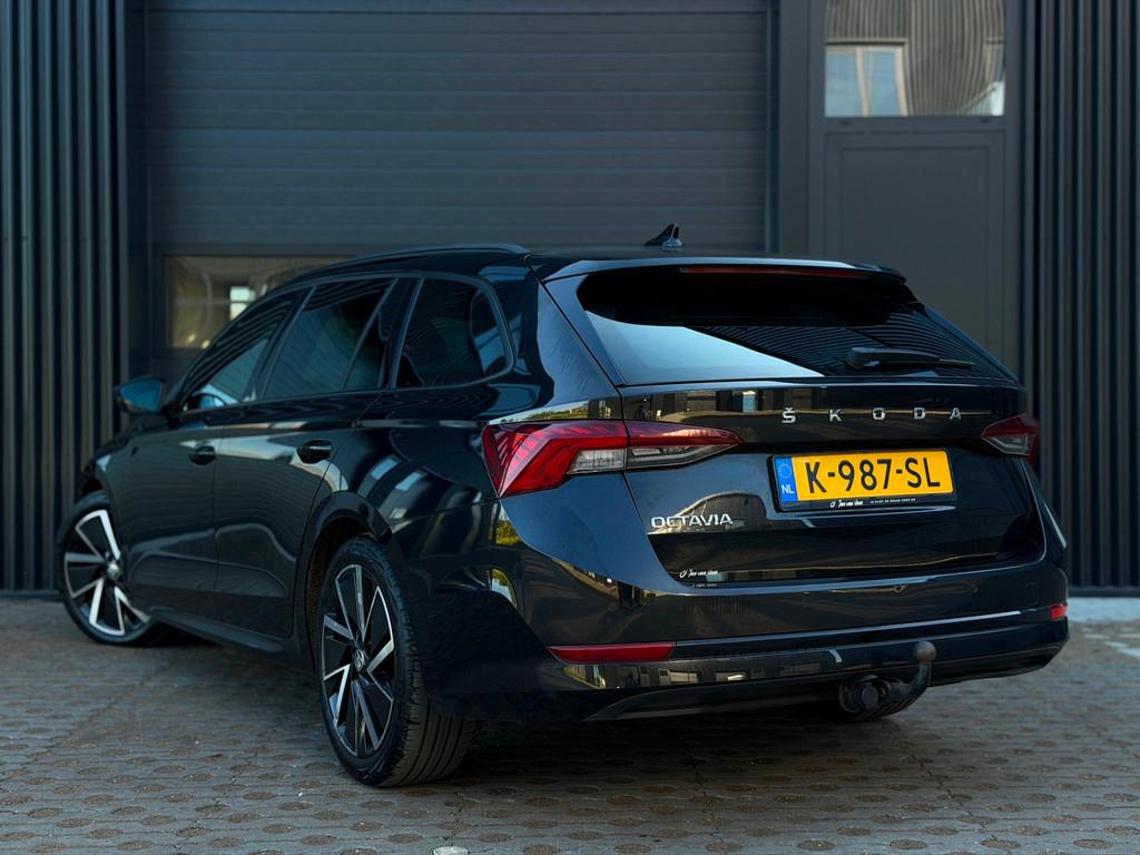Skoda Octavia Combi 1.0 TSI Sport Business | Dealerondh, Auto's, Skoda, Stof, Gebruikt, Zwart, Origineel Nederlands