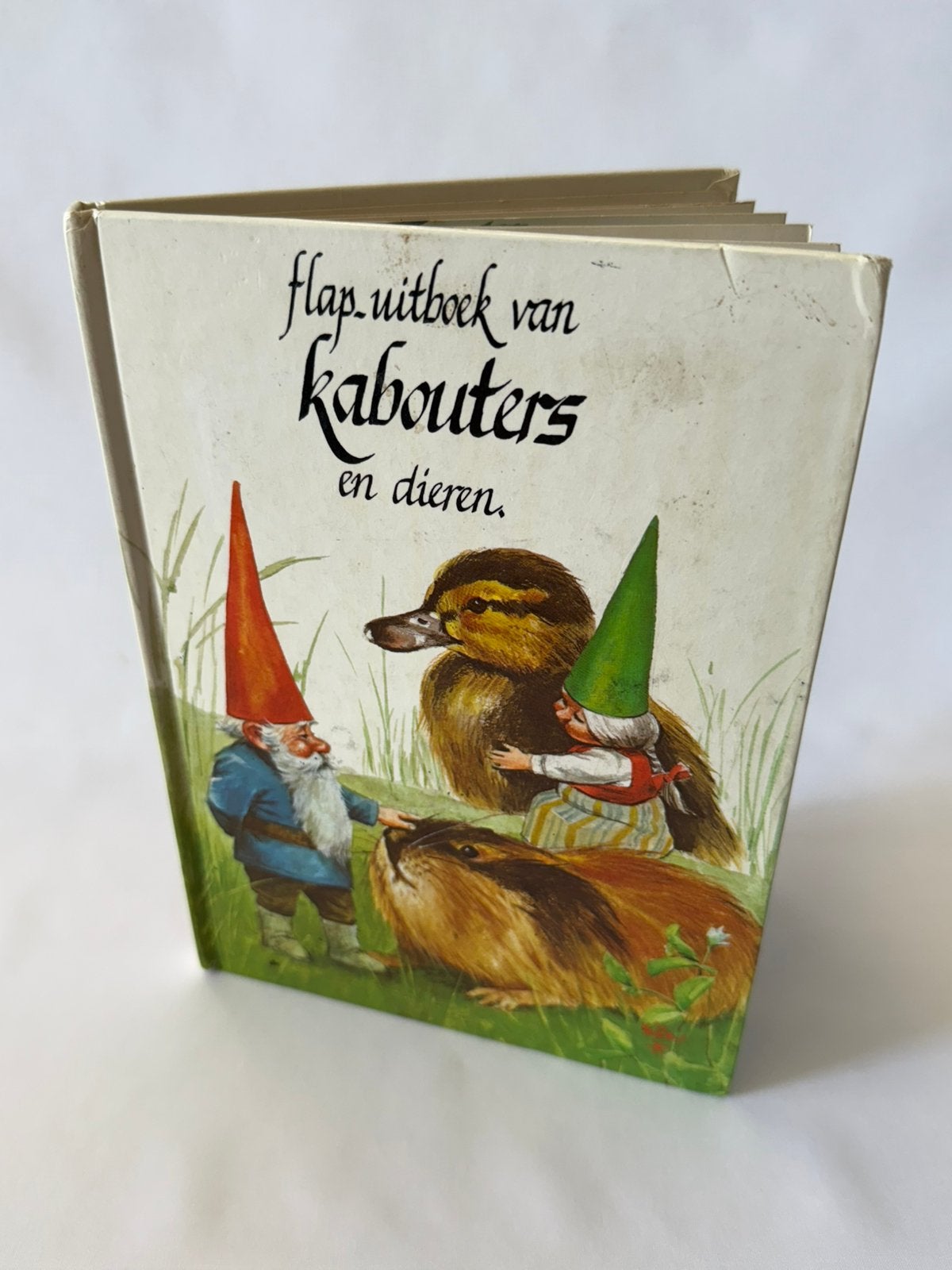 Het flap uitboek van Kabouters en Dieren, Ophalen of Verzenden, Gelezen, Rien Poortvliet