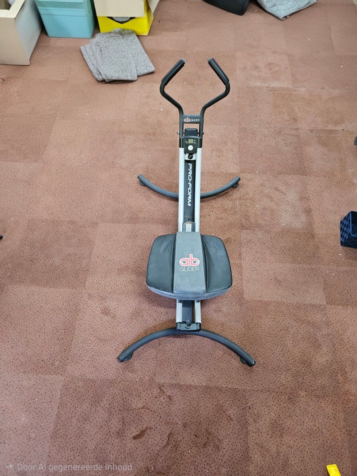 Pro-Form AB Glider Buikspierapparaat, Ophalen