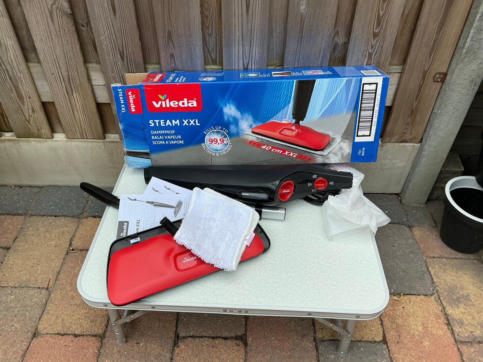 Vileda Stoommop Steam XXL - Nieuw in doos, Ophalen, Overige merken, Nieuw, Stoomreiniger