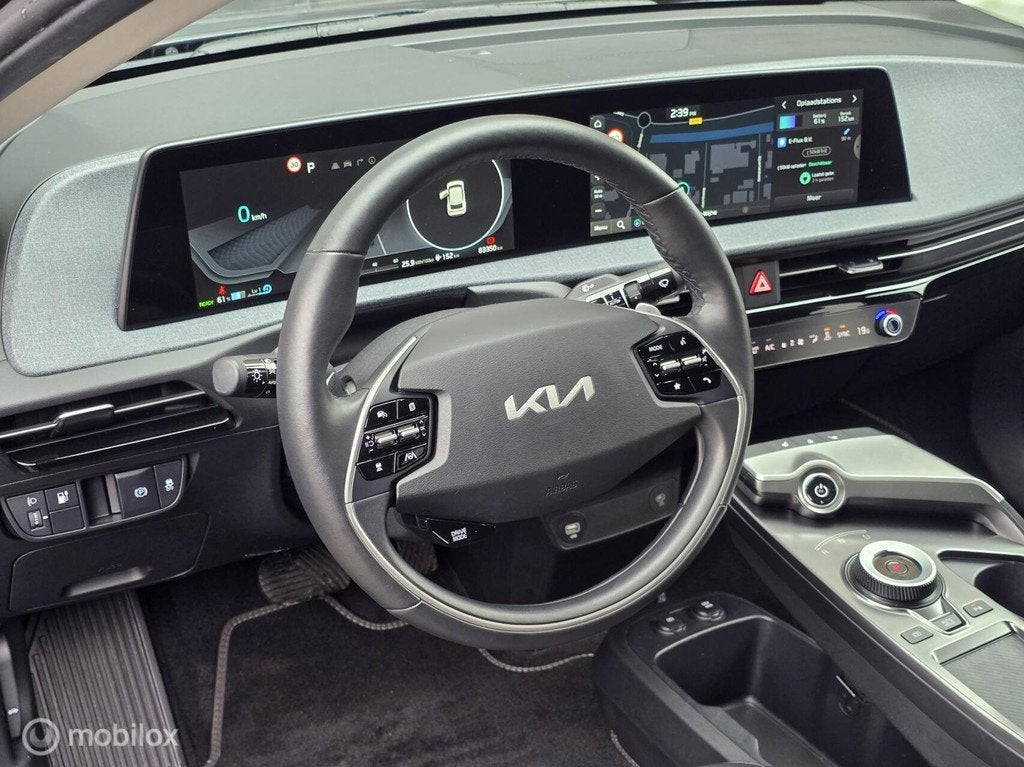 KIA EV6 AIR 58kWh 170PK STOELVERW CARPLAY TREKHAAK CAMERA AC, Automaat, Gebruikt, 18 min, Origineel Nederlands