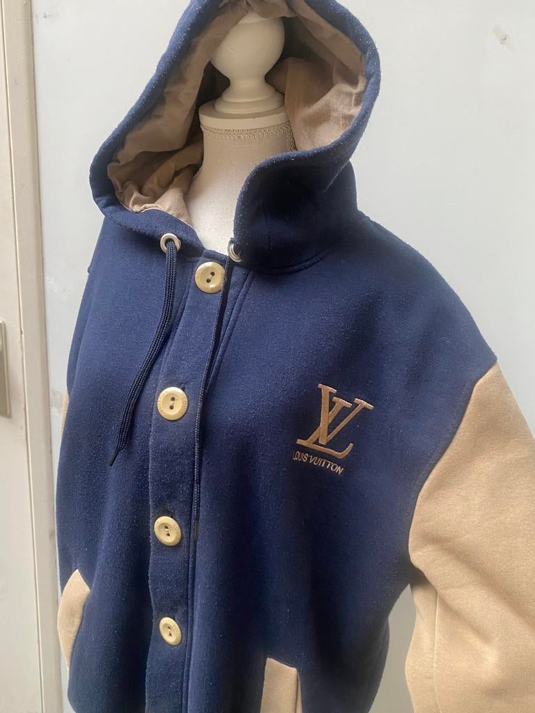 Louis Vuitton jasje, Kleding | Dames, Ophalen of Verzenden, Gedragen, Maat 42/44 (L), Blauw