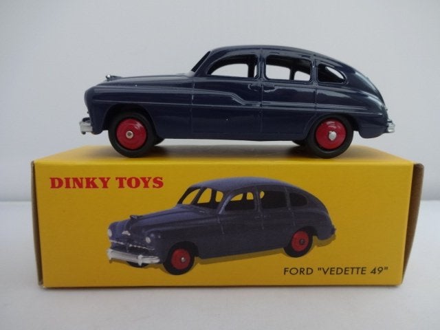 Ford Vedette "49" blauw nr: 24Q van Dinky Toys schaal 1:43, Ophalen of Verzenden, Nieuw, Auto, Dinky Toys