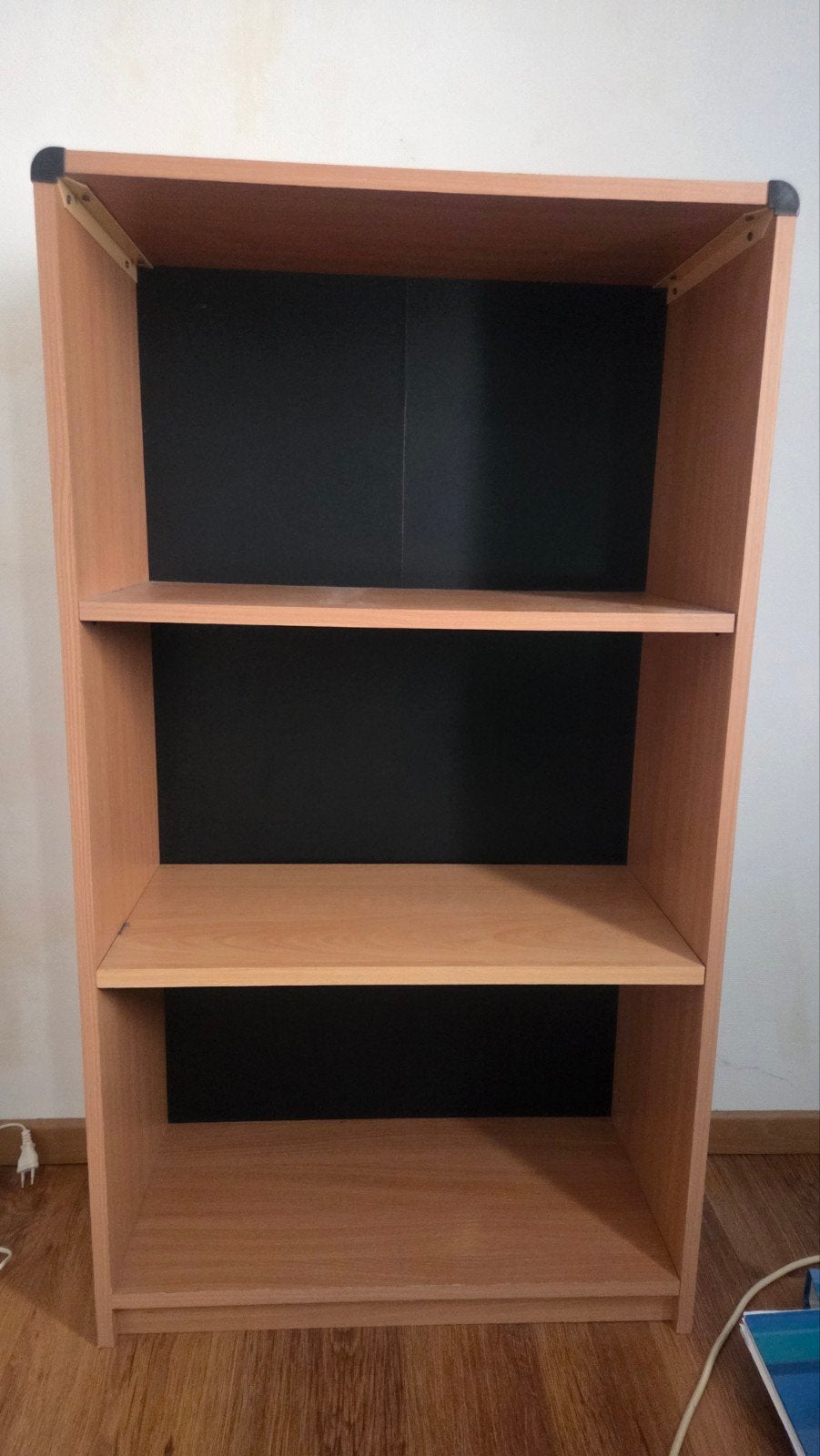 Houten boekenkast met 3 planken - 109x60x30 cm, Ophalen, Met plank(en), Gebruikt, 100 tot 150 cm