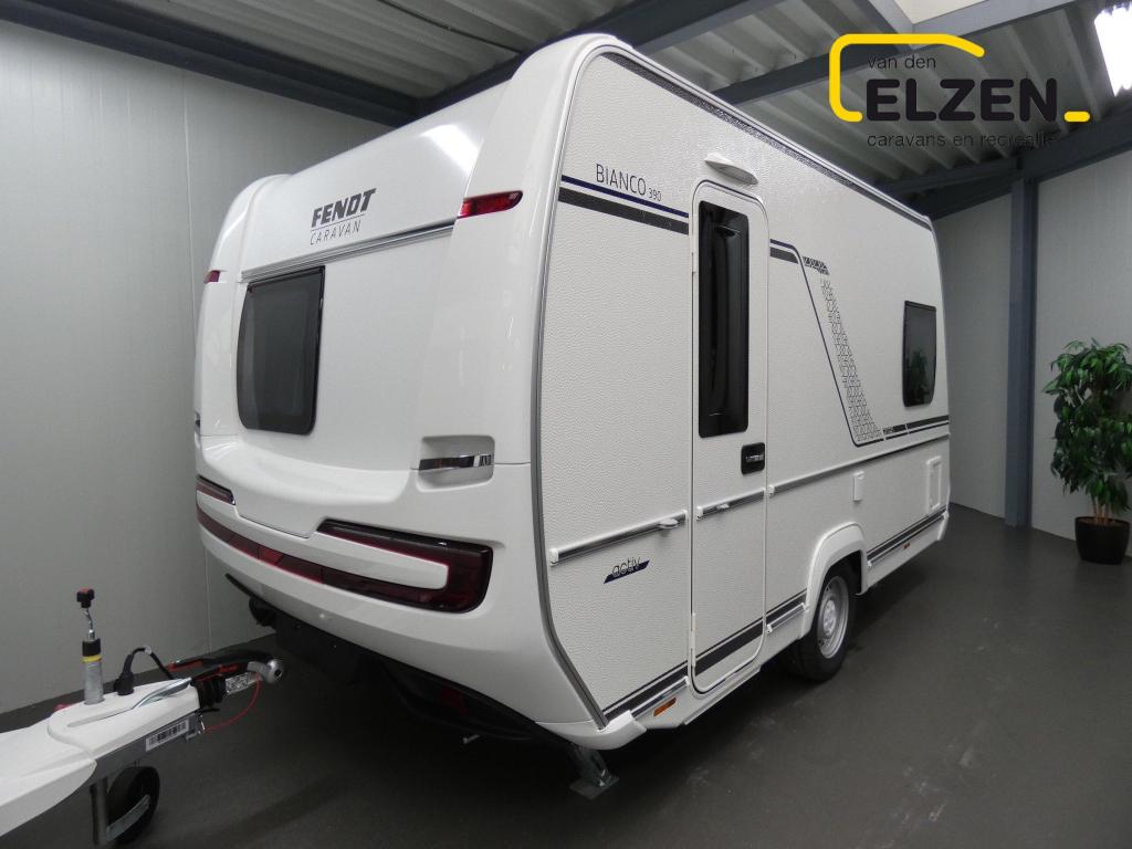 Fendt Bianco Activ 390 FHS Model 2026, Bekl. Savio, Caravans en Kamperen, Caravans, Bedrijf, Treinzit, Tot en met 3, Overige typen