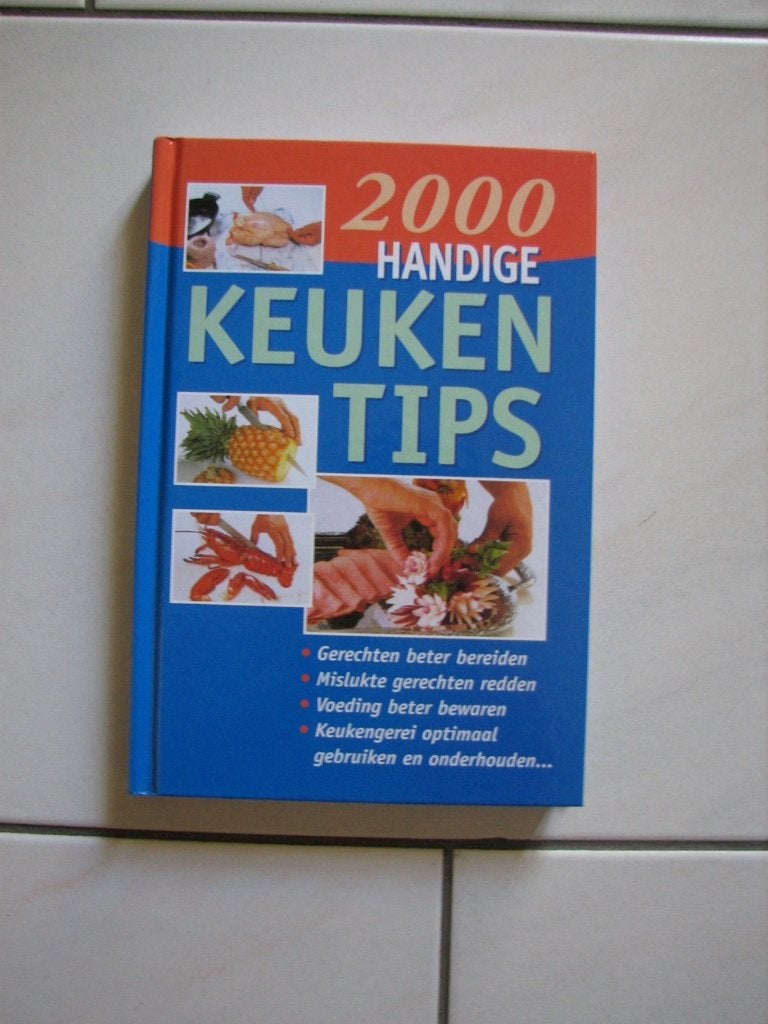 2000 Handige Keukentips, Ophalen of Verzenden, Zo goed als nieuw, Overige onderwerpen