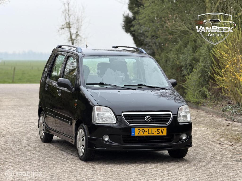 Suzuki Wagon R+ 1.3 Special apk airco, Voorwielaandrijving, Gebruikt, 31 €/maand, 4 cilinders
