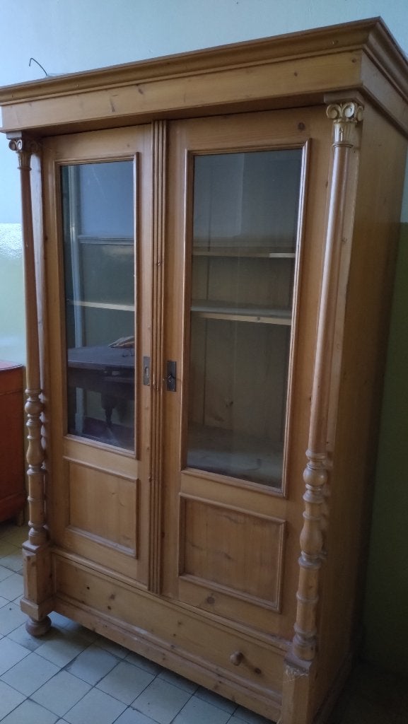 Servieskast - Massief Grenenhout, Huis en Inrichting, Kasten | Buffetkasten, Gebruikt, Grenenhout, 150 tot 200 cm, 50 tot 75 cm