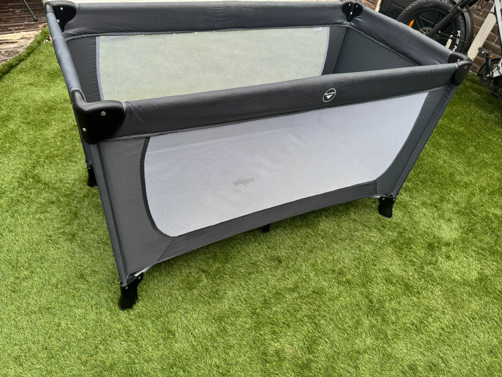 Travel Baby bed woth matrass, Ophalen, Gebruikt, Rechthoekig, Boxkleed