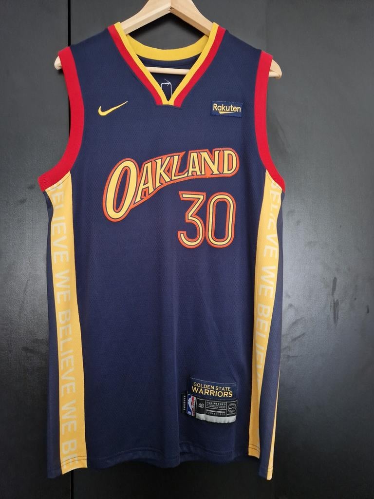 Basketbal shirt Golden State Warriors Curry 30, Ophalen of Verzenden, Zo goed als nieuw, Kleding