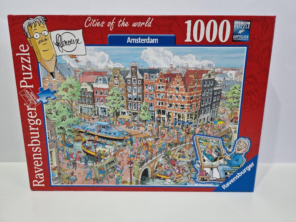Comic Legpuzzels te koop. 3.00 euro, Ophalen of Verzenden, 500 t/m 1500 stukjes, Zo goed als nieuw, Legpuzzel