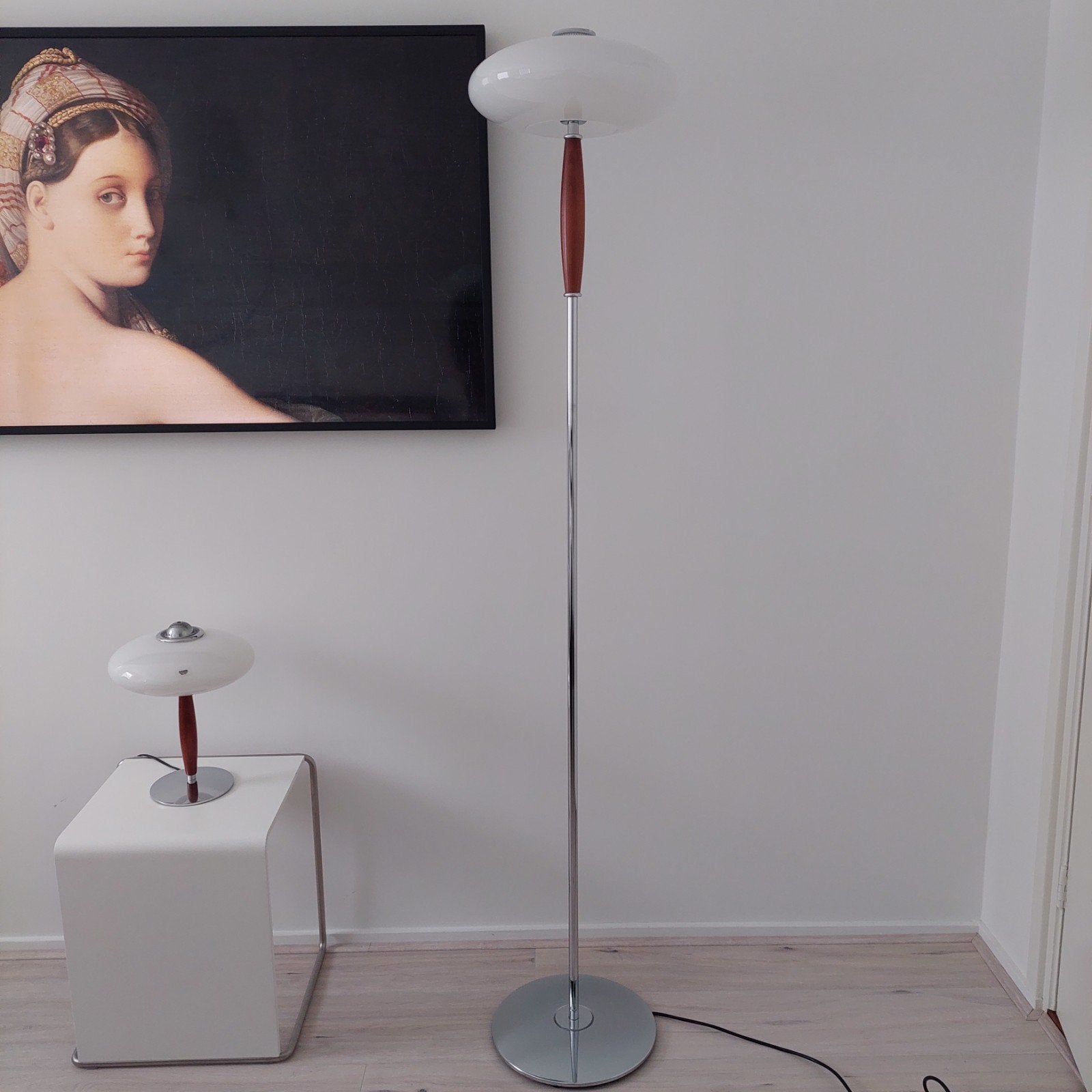 Artemide Lole vloerlamp, Ophalen, Zo goed als nieuw, Glas, 150 tot 200 cm