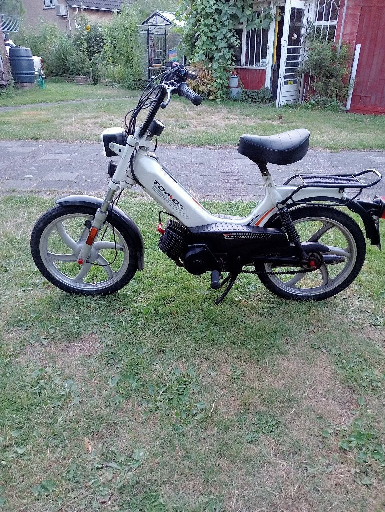 bromfiets tomos standaart, Fietsen en Brommers, Ophalen, Gebruikt, 2 versnellingen, 50 cc