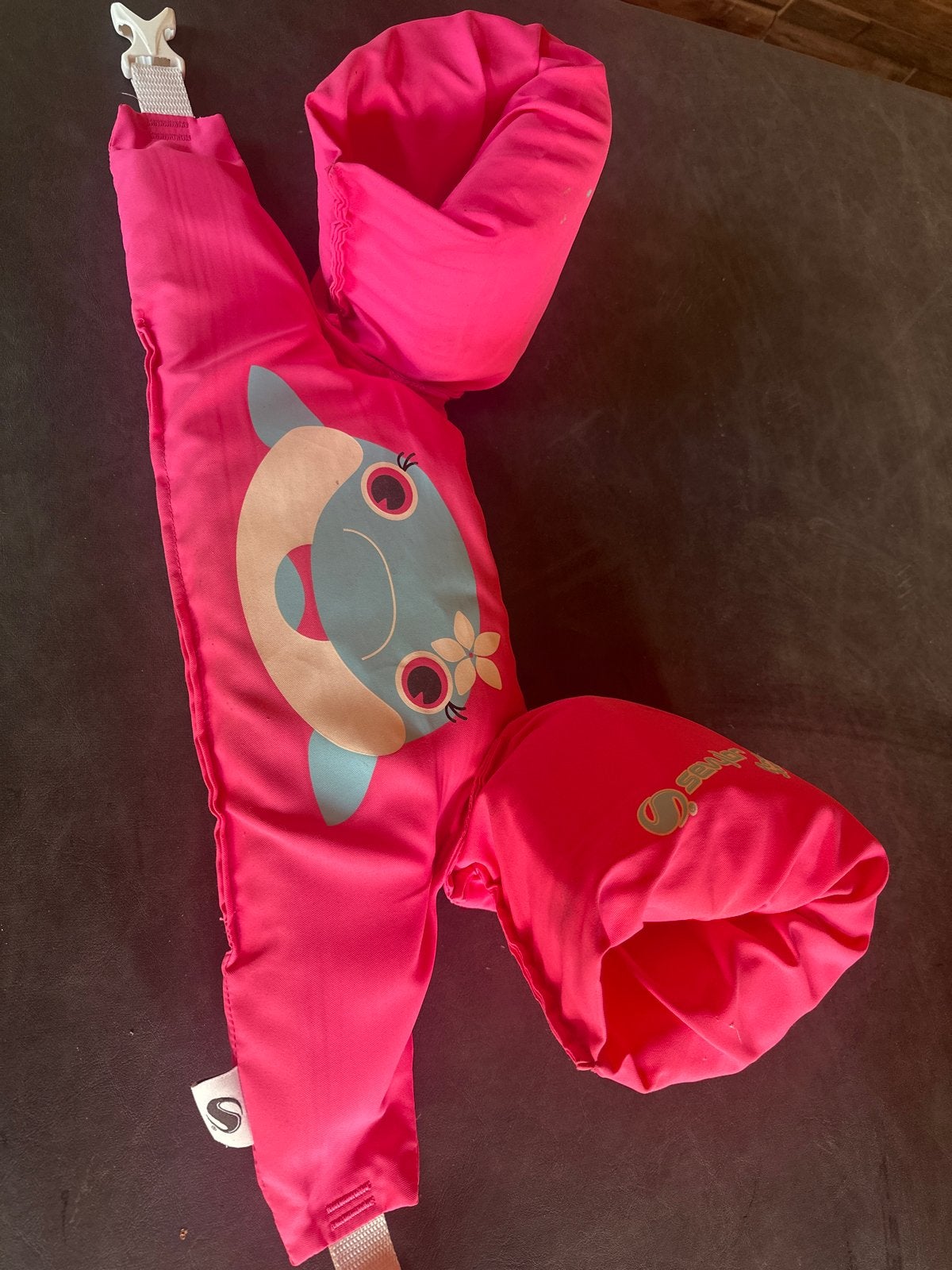 Sevylor Puddle Jumper Drijfvest Roze Dolfijn 15-30kg, Ophalen, Zo goed als nieuw