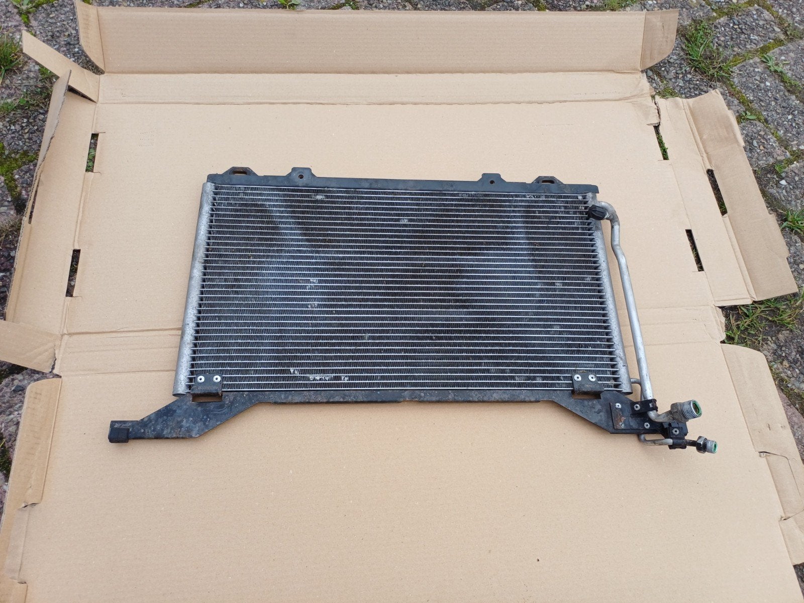 Mercedes w210 condensor, Ophalen of Verzenden, Gebruikt, Mercedes-Benz