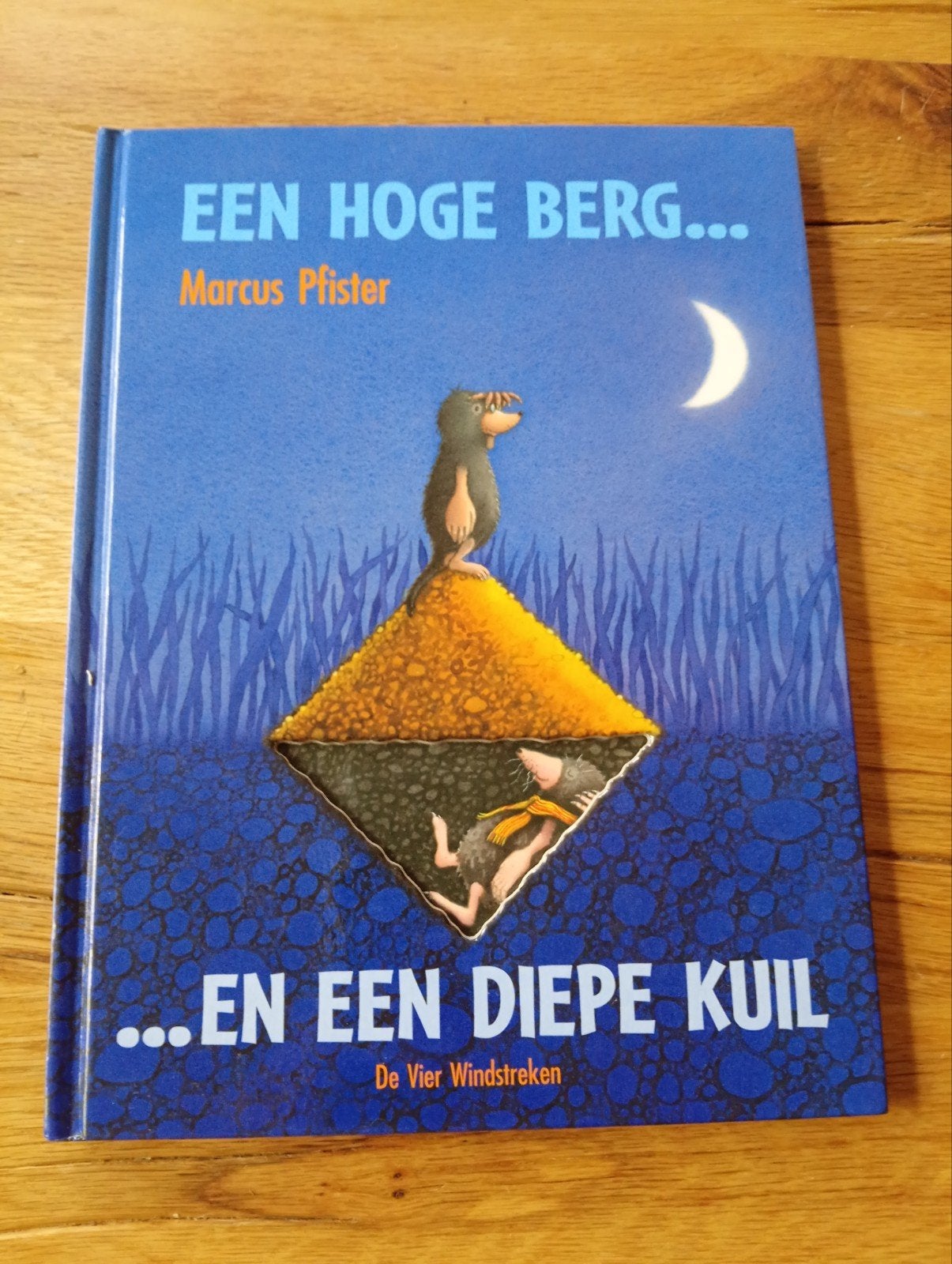 Een Hoge Berg... En Een Diepe Kuil - Marcus Pfister, Gelezen, Ophalen of Verzenden, Prentenboek, Marcus Pfister