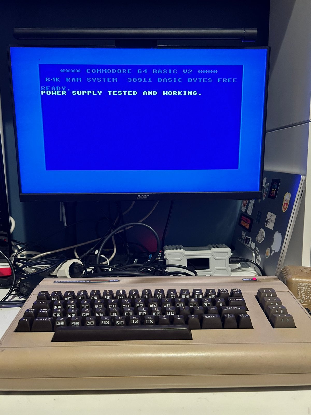 Commodore 64 with accessories. Works fine., Computers en Software, Ophalen of Verzenden