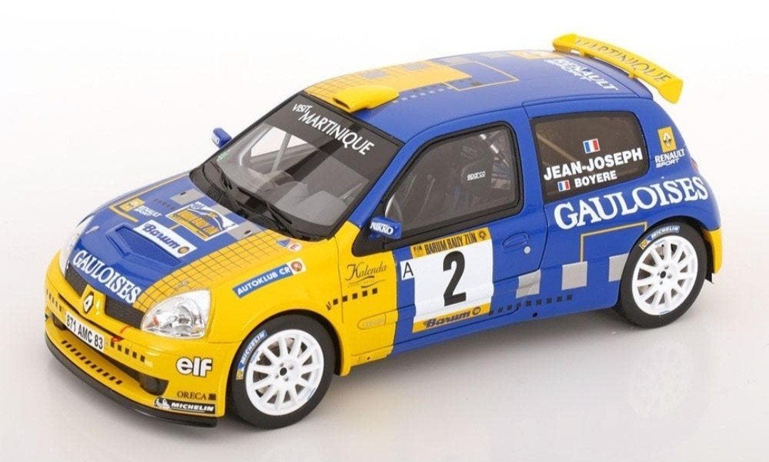 Renault Clio S1600 Rally Barum 2004 1/18 OttoMobile NIEUW, Ophalen of Verzenden, Nieuw, Auto, OttOMobile