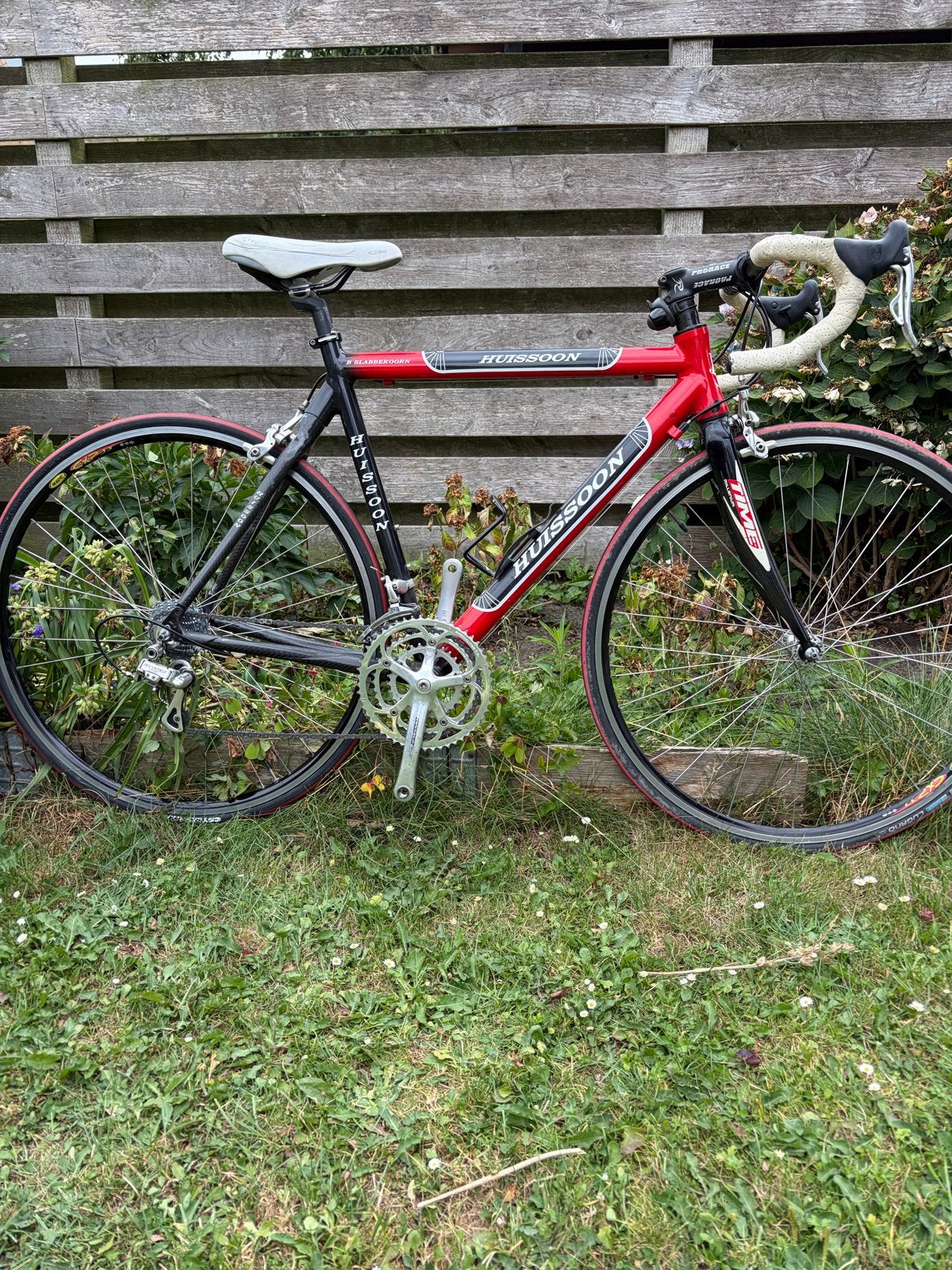 Huissoon racefiets - Carbon frame - Campagnolo Centauer, Fietsen en Brommers, 28 inch, Gebruikt, Carbon, 15 tot 20 versnellingen