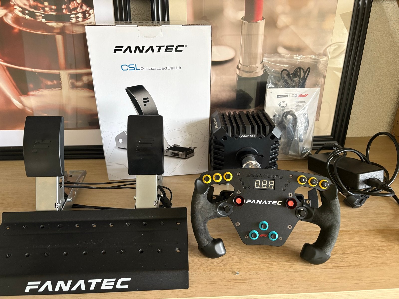 Fanatec CSL DD8N,ClubSport Formula V2 stuur & CSL Pedalen, Ophalen, Racestuur, Gebruikt, Direct drive