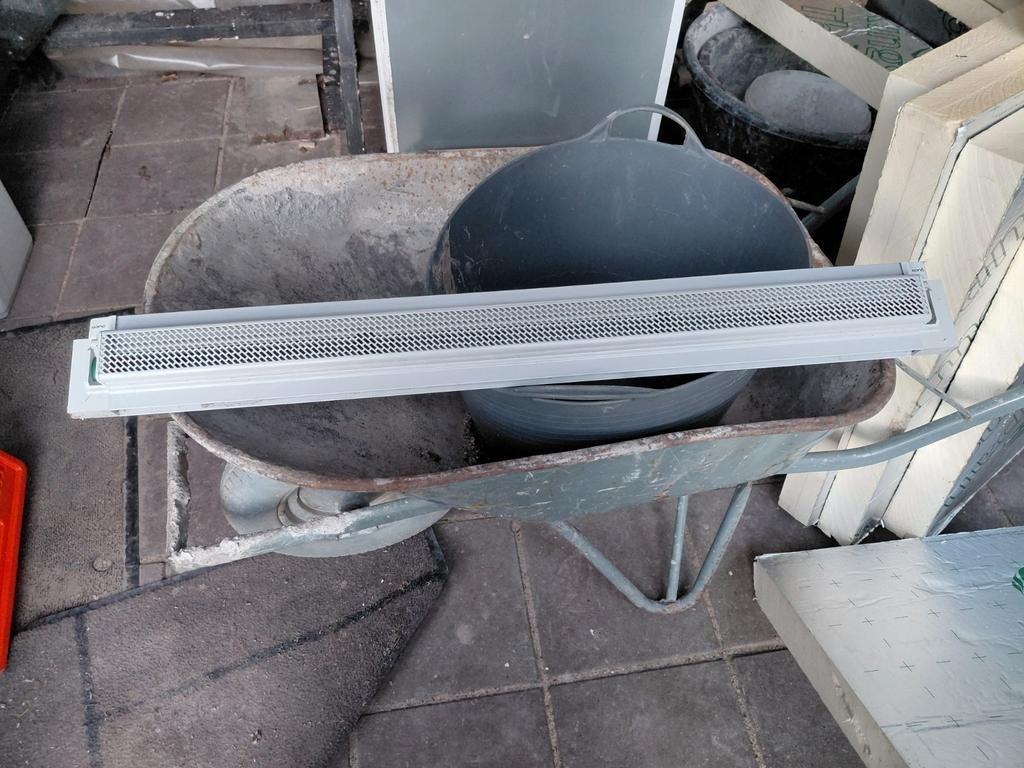 Duco ventilatierooster, kleur wit, Doe-het-zelf en Verbouw, Ophalen of Verzenden, Zo goed als nieuw, Ventilator