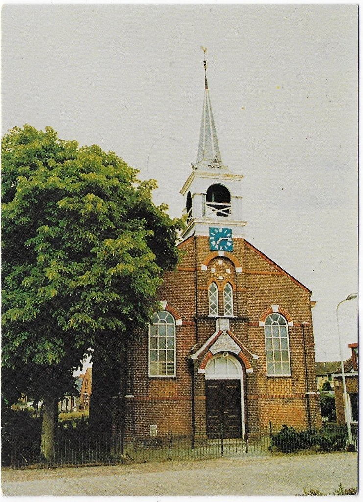 Munnekezijl Ned Herv Kerk Gelopen Ansichtkaart ( B4872 ), Ophalen of Verzenden, 1980 tot heden, Gelopen