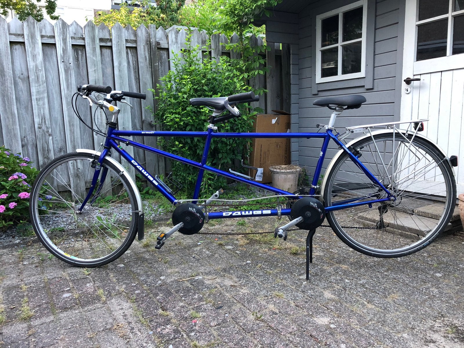 Sportieve tandem DAWES STREET TWIN, 53 tot 57 cm, Gebruikt, Ophalen of Verzenden, 55 cm of meer