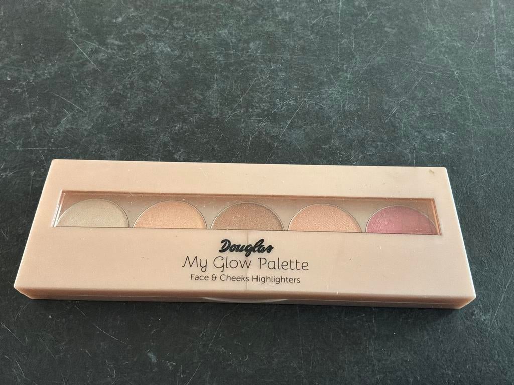 Douglas My Glow Palette, Gebruikt, Overige kleuren, Gehele gezicht, Ophalen of Verzenden