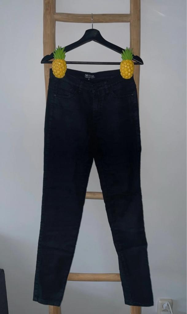Zwarte broek Geisha, Zwart, Ophalen of Verzenden, Zo goed als nieuw, Maat 36 (S)