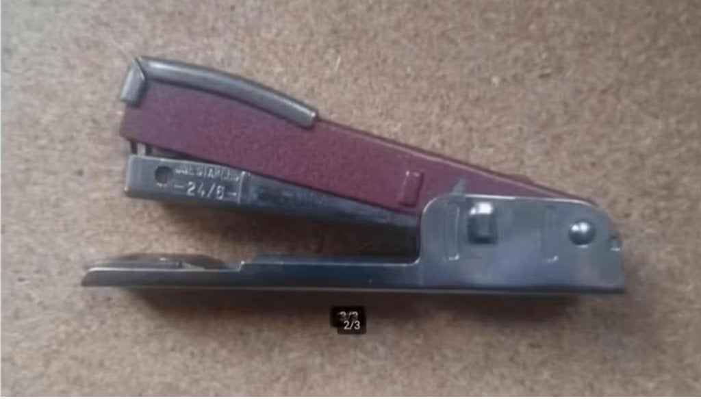 Vintage nietmachine RAPID 10 als nieuw geheel metaal, Ophalen of Verzenden, Zo goed als nieuw