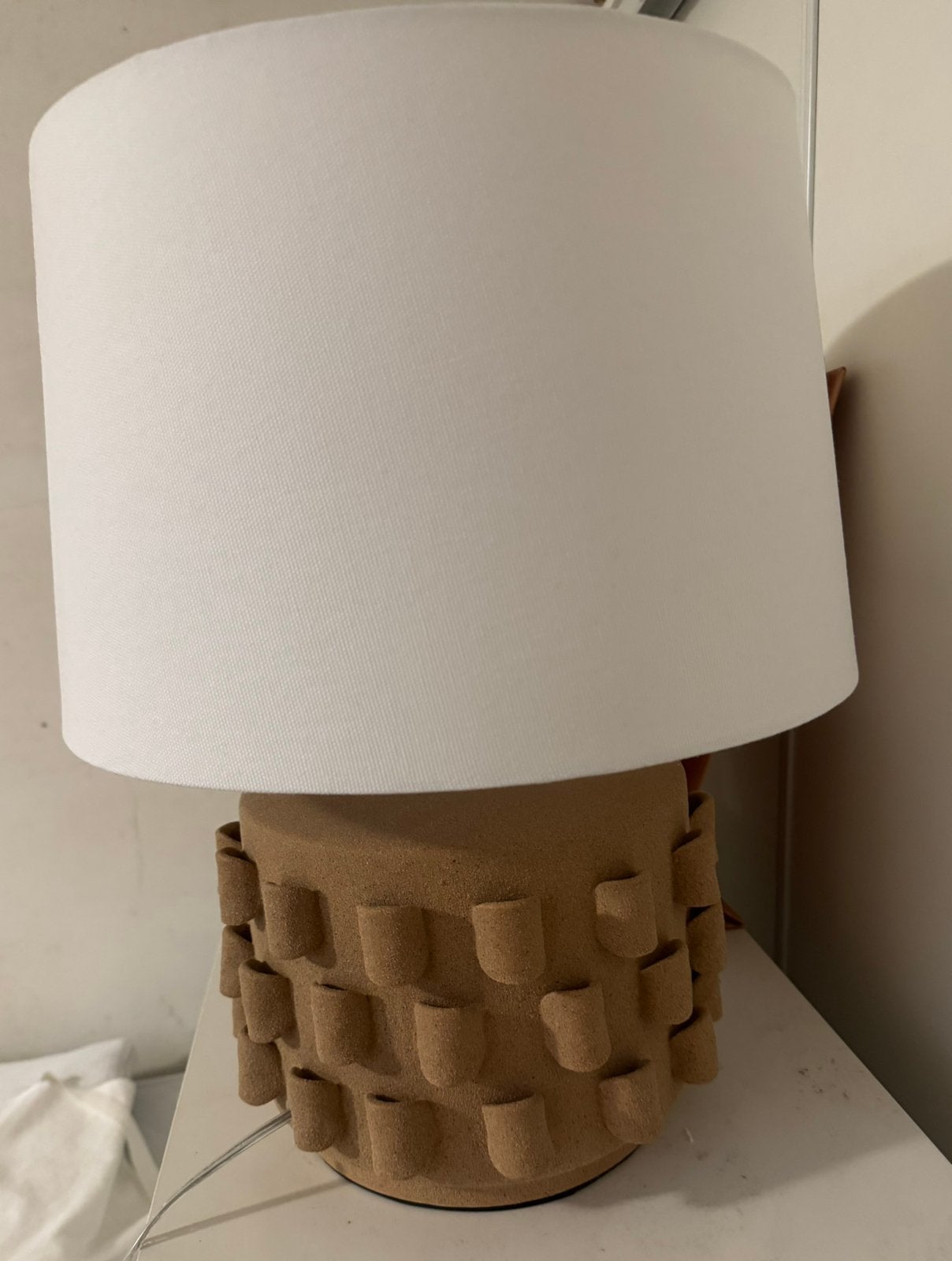 Prachtige stalamp, Nieuw, Minder dan 100 cm, Steen/keramiek, E27 (groot)