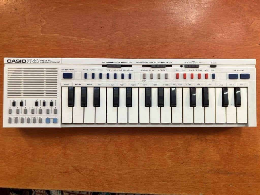 Casio PT-20, Muziek en Instrumenten, Keyboards, Ophalen of Verzenden, Gebruikt, Overige aantallen, Casio