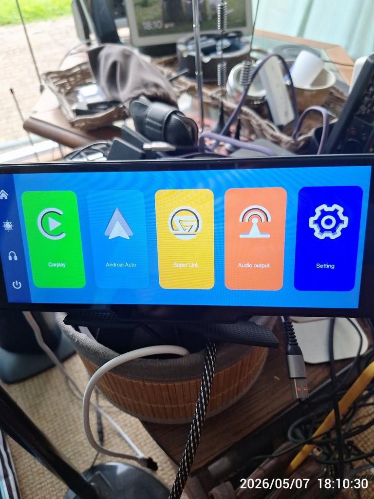 Nieuw CarPlay Scherm - Universeel met Android Auto, Ophalen of Verzenden, Nieuw
