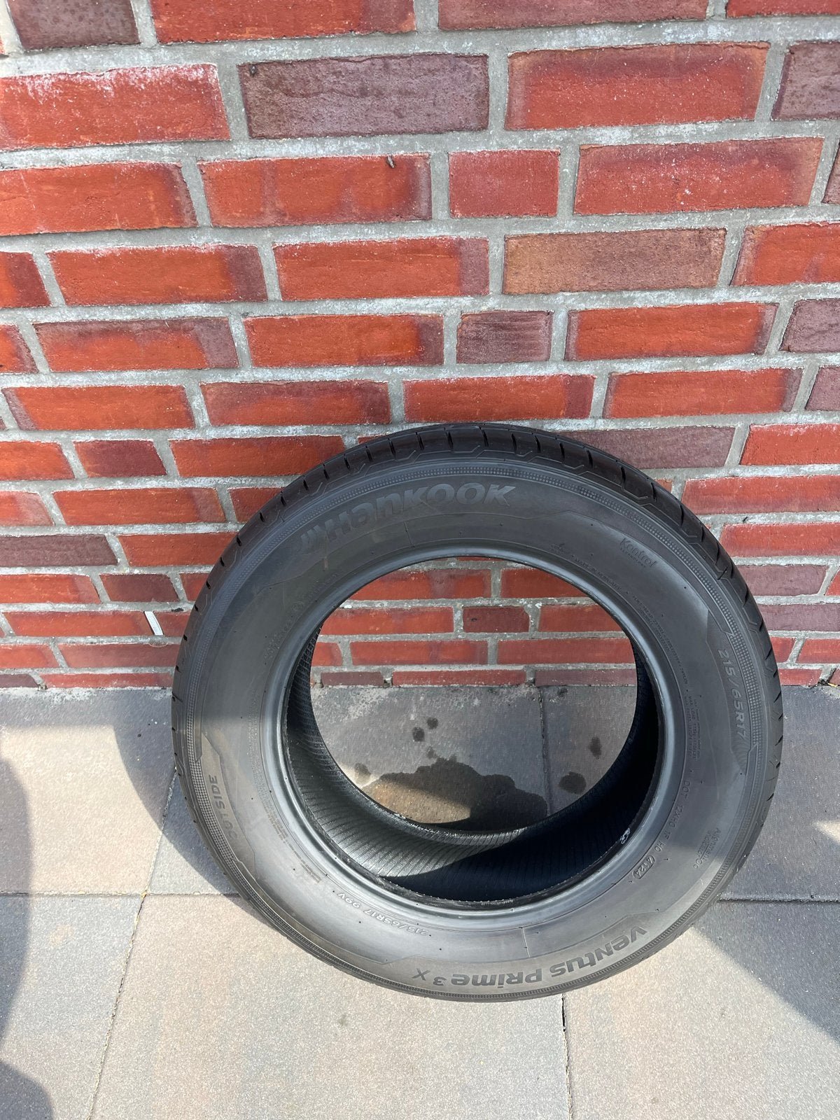 Hankook banden 215/65/17 - Zo goed als nieuw, 17 inch, Ophalen of Verzenden, Band(en), Zomerbanden