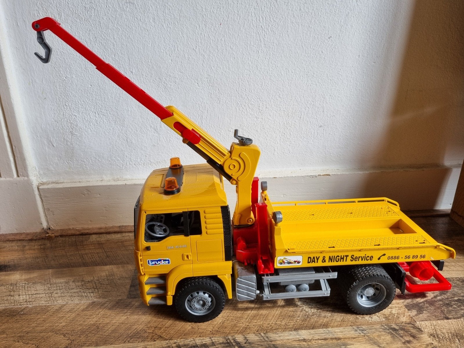 Vrachtwagen met takel!, Ophalen, Gebruikt