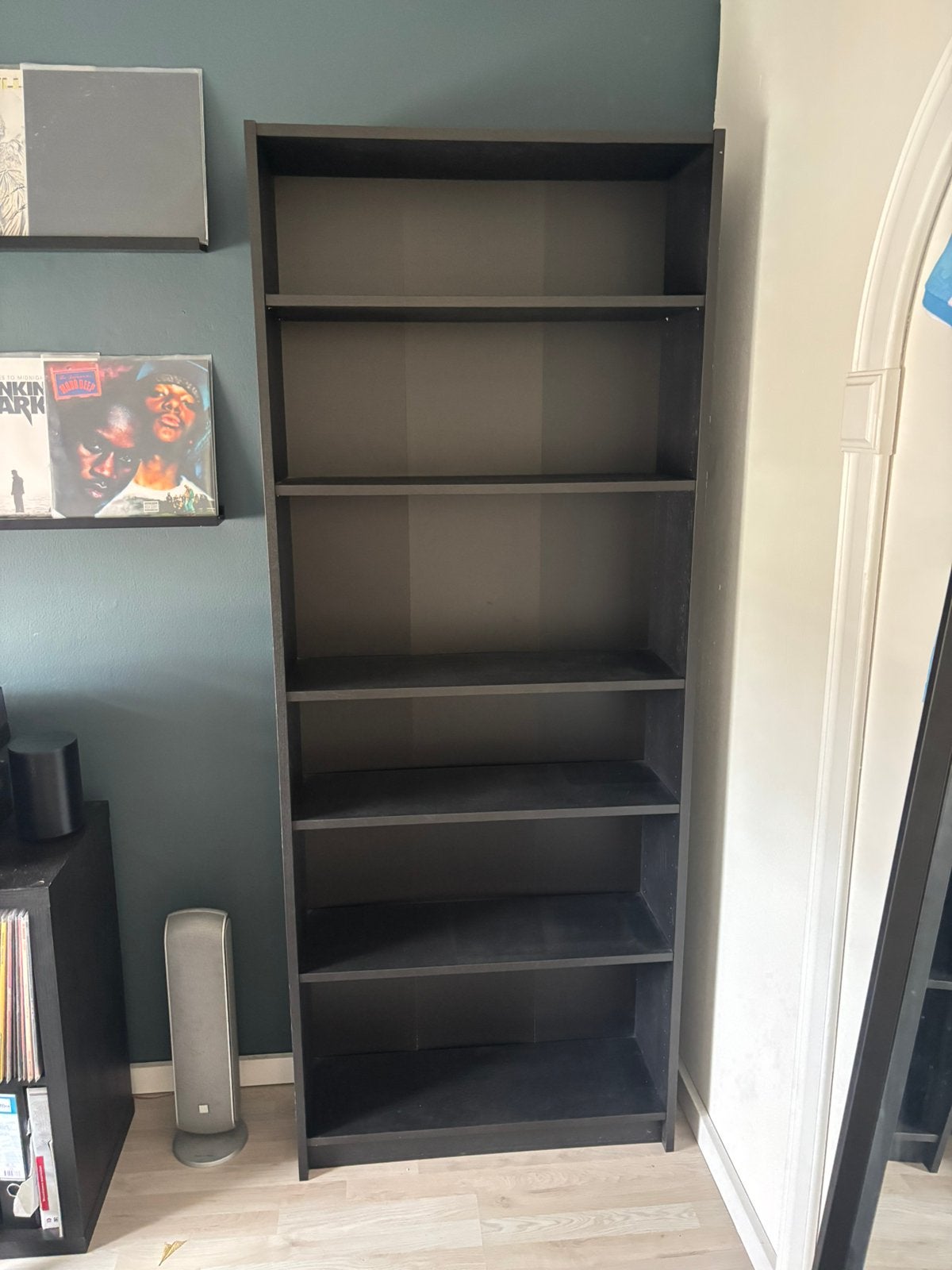 Billy IKEA boekenkast zwart, Huis en Inrichting, Ophalen, Met plank(en), 200 cm of meer, 50 tot 100 cm