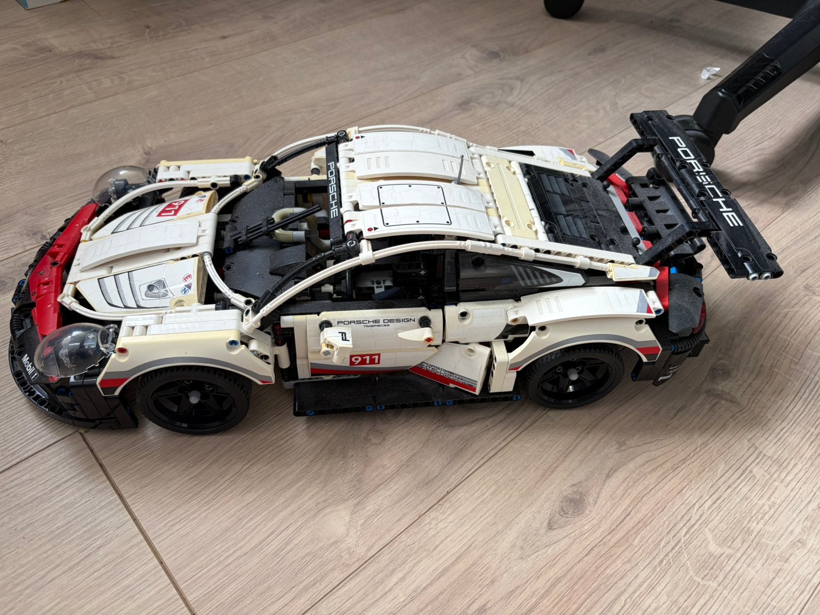 Lego technic porsche 911 rsr nr 42096, Ophalen of Verzenden, Zo goed als nieuw