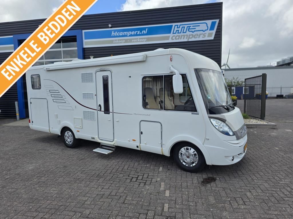 Hymer B678 B.J 2011 3ltr,158PK, Automaat, Dakairco., Standaard zit, Ringverwarming, Fiat, Airbags