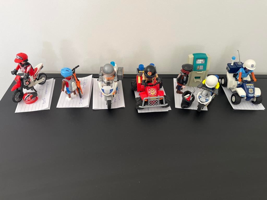 Verschillende Playmobil voertuigen en figuren, Ophalen, Gebruikt, Los playmobil