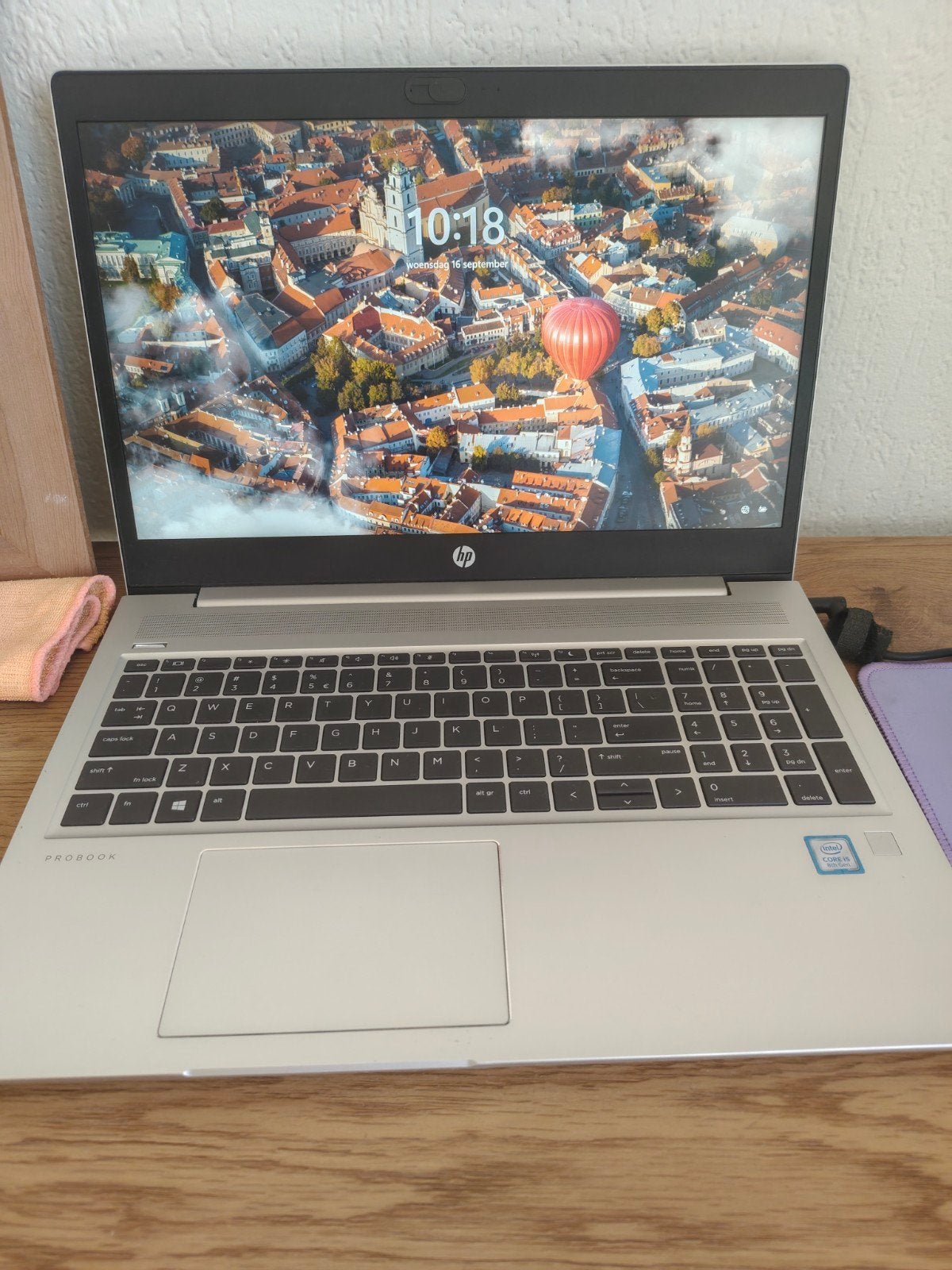HP ProBook 450 G6 - Zo goed als nieuw, incl. muis, Ophalen, 2 tot 3 Ghz, 15 inch, Zo goed als nieuw