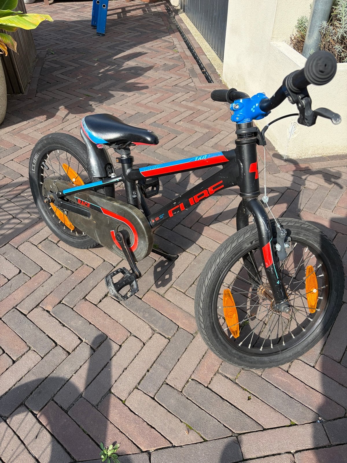 Cube 16 inch kinderfiets, Fietsen en Brommers, Ophalen, Gebruikt, 16 tot 20 inch