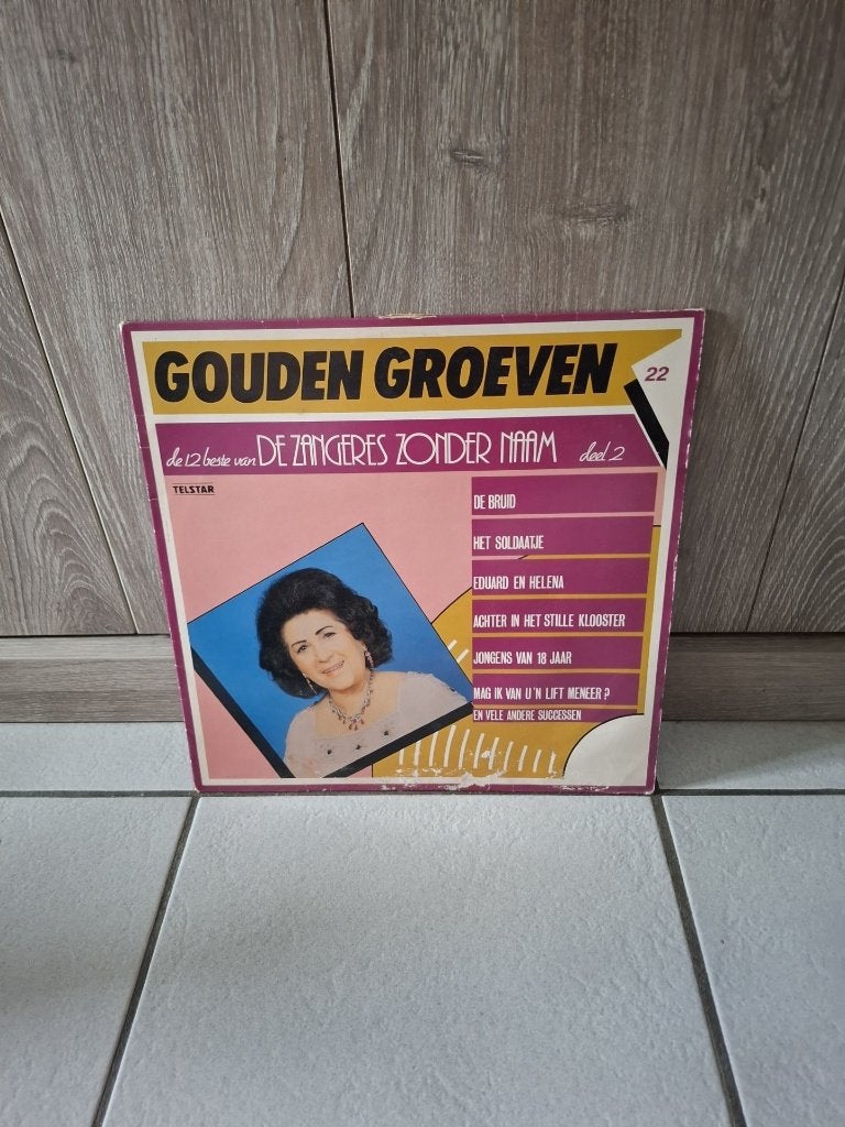 Zangeres zonder naam zeer mooie staat, Ophalen of Verzenden, Zo goed als nieuw, 12 inch, Levenslied of Smartlap