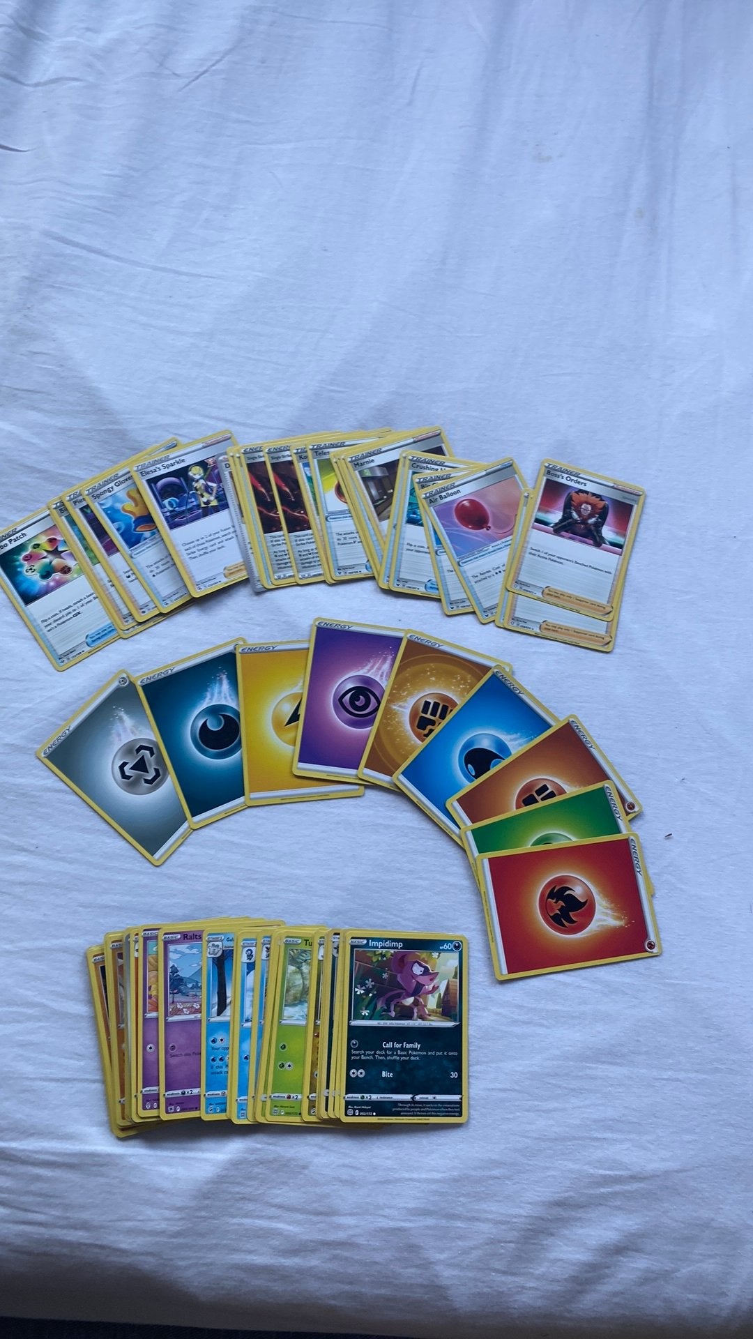 Pokemonkaarten bulk, Verzenden, Gebruikt, Meerdere kaarten