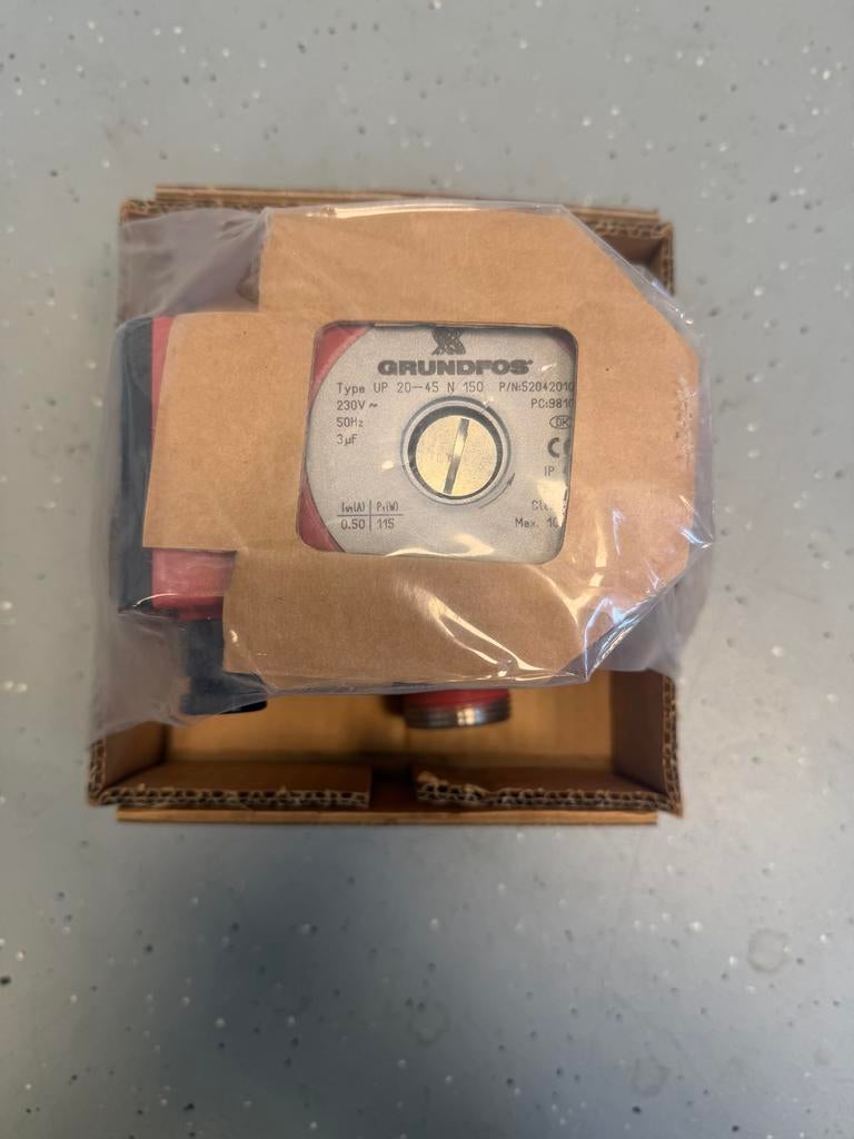 Nieuwe Grundfos 20-45N 150mm circulatie pomp., Ophalen of Verzenden, Nieuw