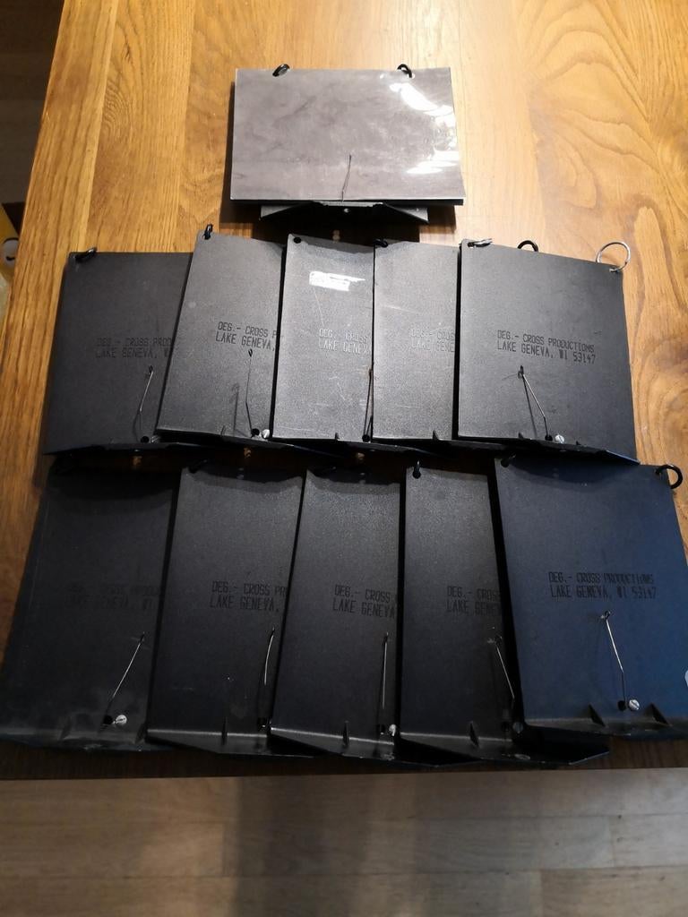 11x marsenboekje houders voor snaredrums., Ophalen of Verzenden, Gebruikt, Overige merken