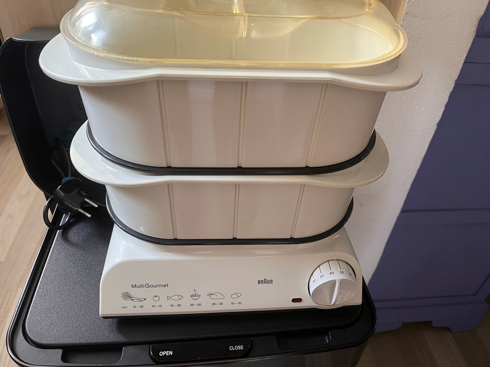 Braun MultiGourmet Stoomkoker - Zo goed als nieuw, Ophalen, Zo goed als nieuw, Stoomreiniger