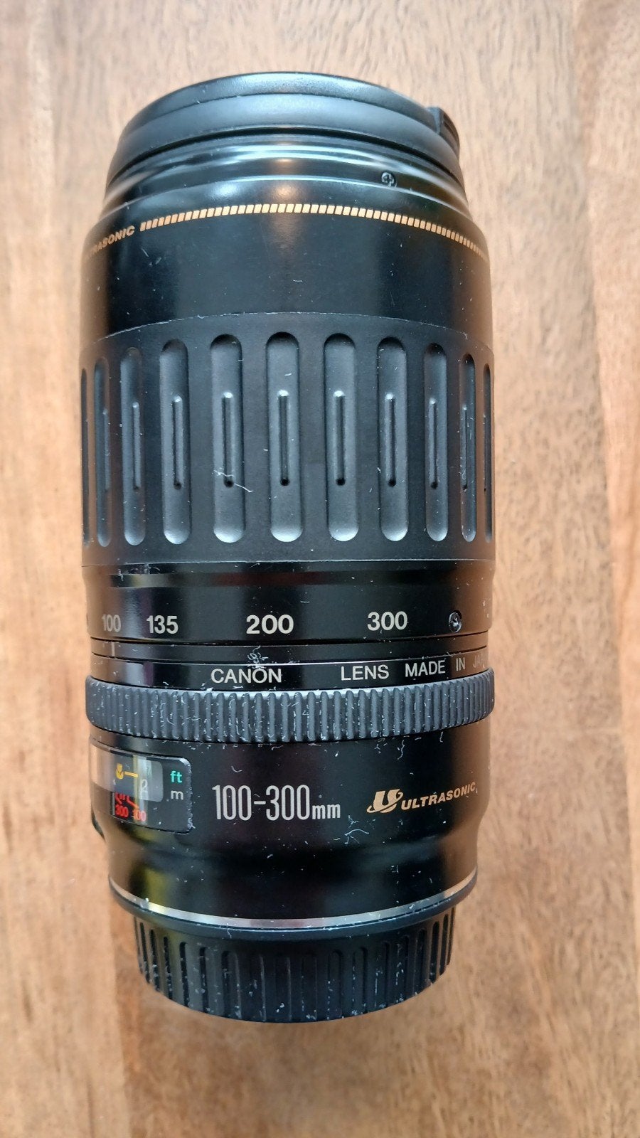 Canon EF 100-300mm 1:4.5-5.6 incl. zonnekap, Gebruikt, Canon, Autofocus, Canon EF